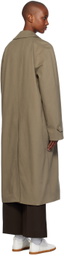 Filippa K Taupe Cotton Gabardine Car Coat
