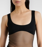 Nensi Dojaka Semi-sheer tank top