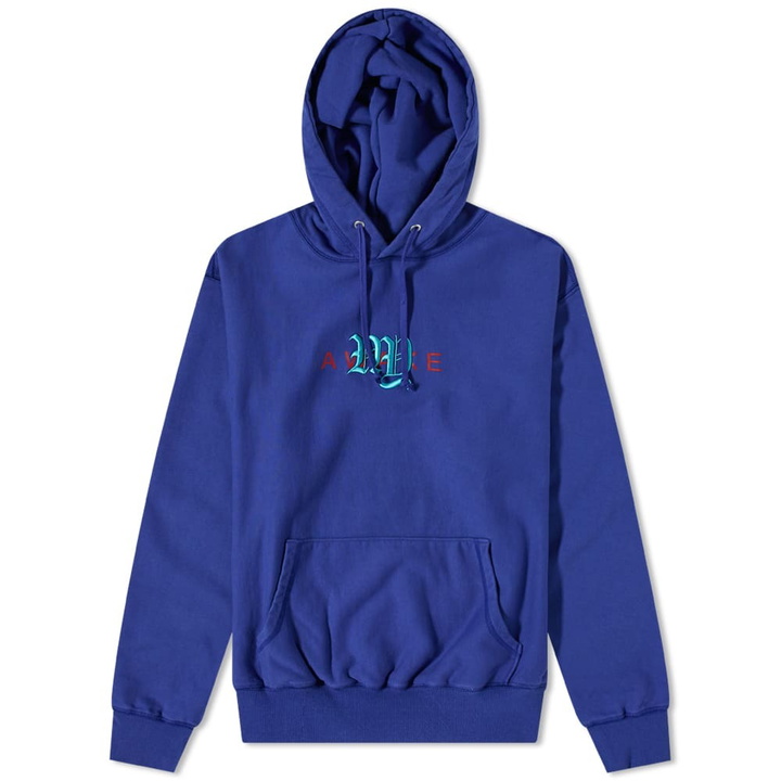 Photo: Awake NY Men's College Logo Hoody in Sapphire