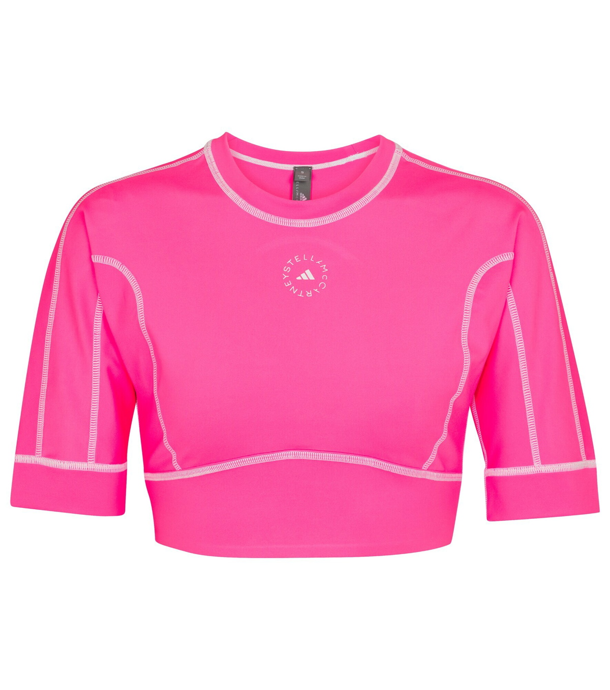 Adidas By Stella McCartney Debossed Rubber Yoga Mat - Pink