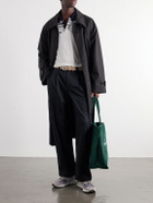 Aimé Leon Dore - Logo-Embroidered Cotton-Corduroy Tote - Green