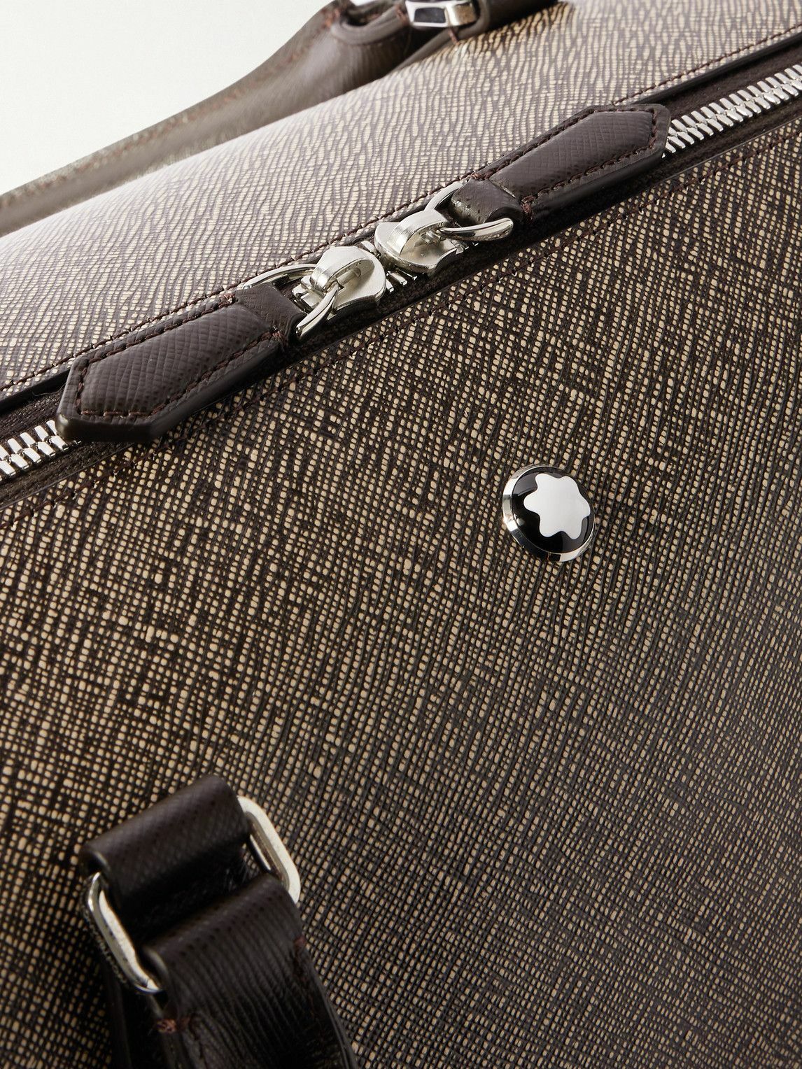 Montblanc - Large 142 Textured-Leather Weekend Bag