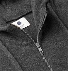 NN07 - Wool-Blend Zip-Up Hoodie - Men - Charcoal
