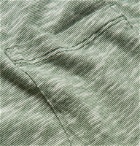 Schiesser - Rudolf Mélange Cotton T-Shirt - Green