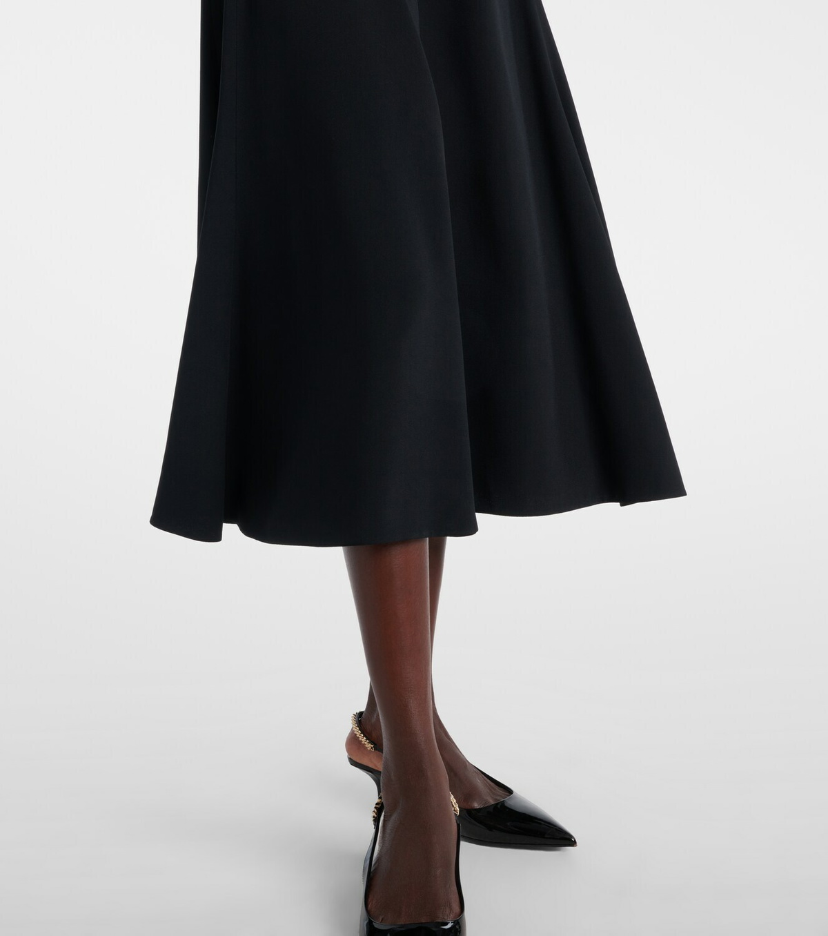 Gucci Double G belted midi dress