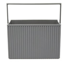 Hachiman Omnioffre Stacking Storage Box - Medium in Grey