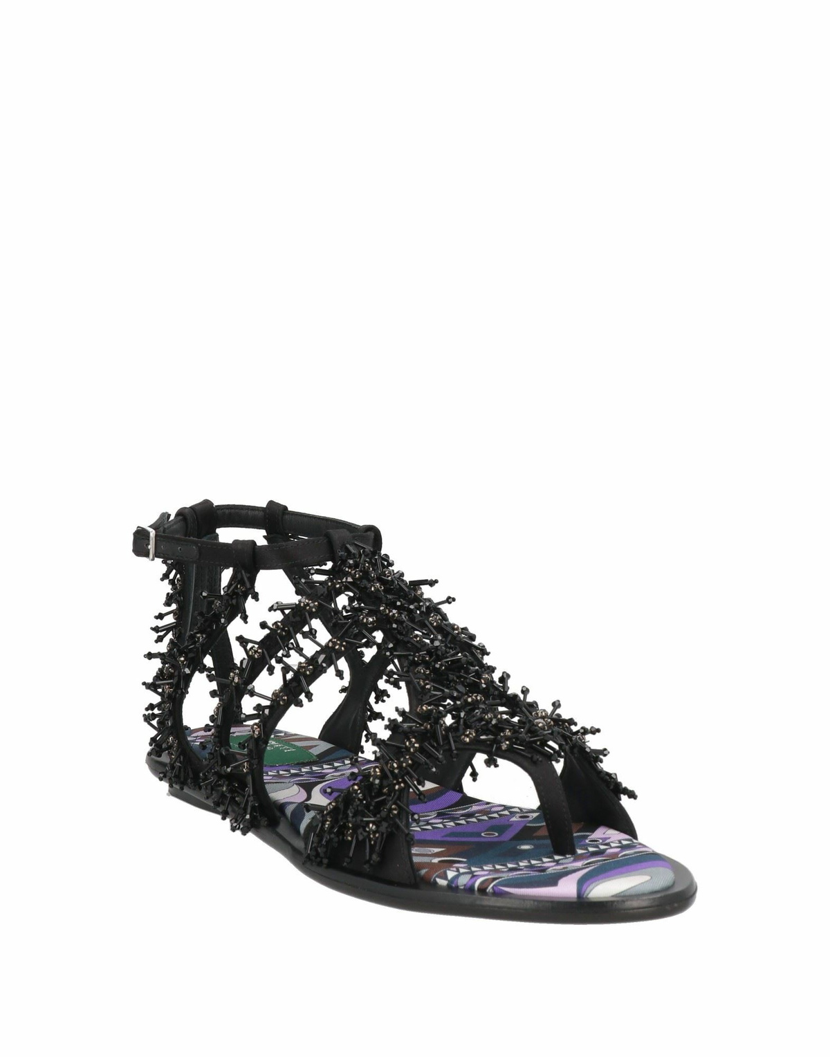Pucci Womens Thong sandal in Black