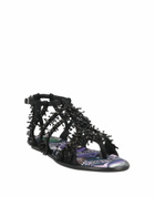 Pucci Womens Thong sandal in Black
