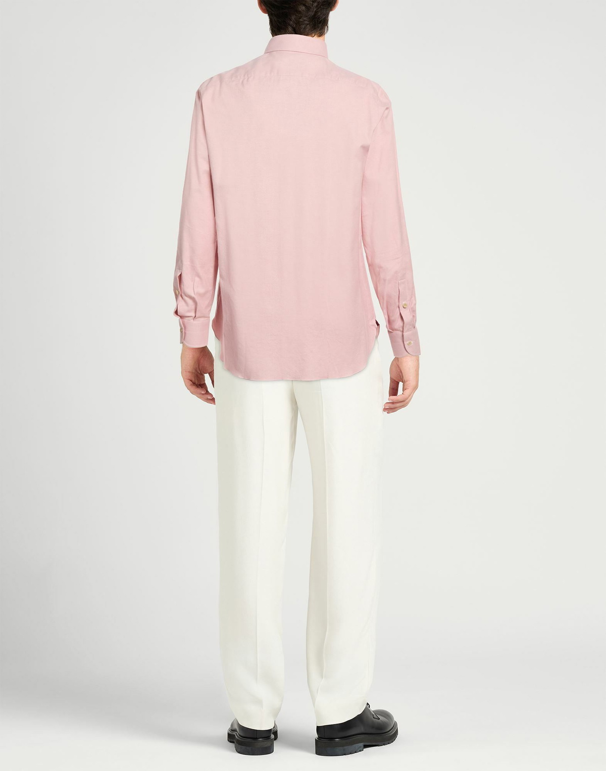 Isaia Mens Shirt Light in Pink