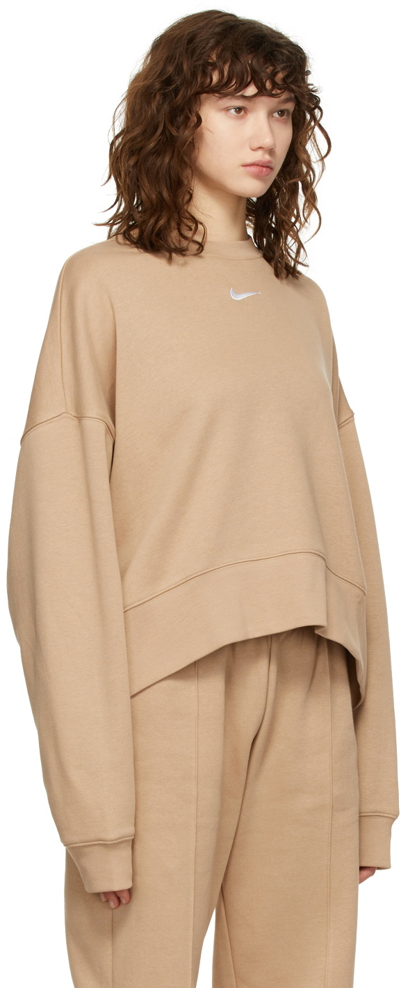 Beige jumper online nike