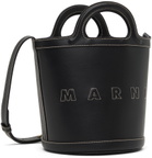 Marni Black Mini Tropicalia Bucket Bag