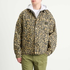 Stan Ray Men's Coverall Jacket in Washed Leopard Camo Duck