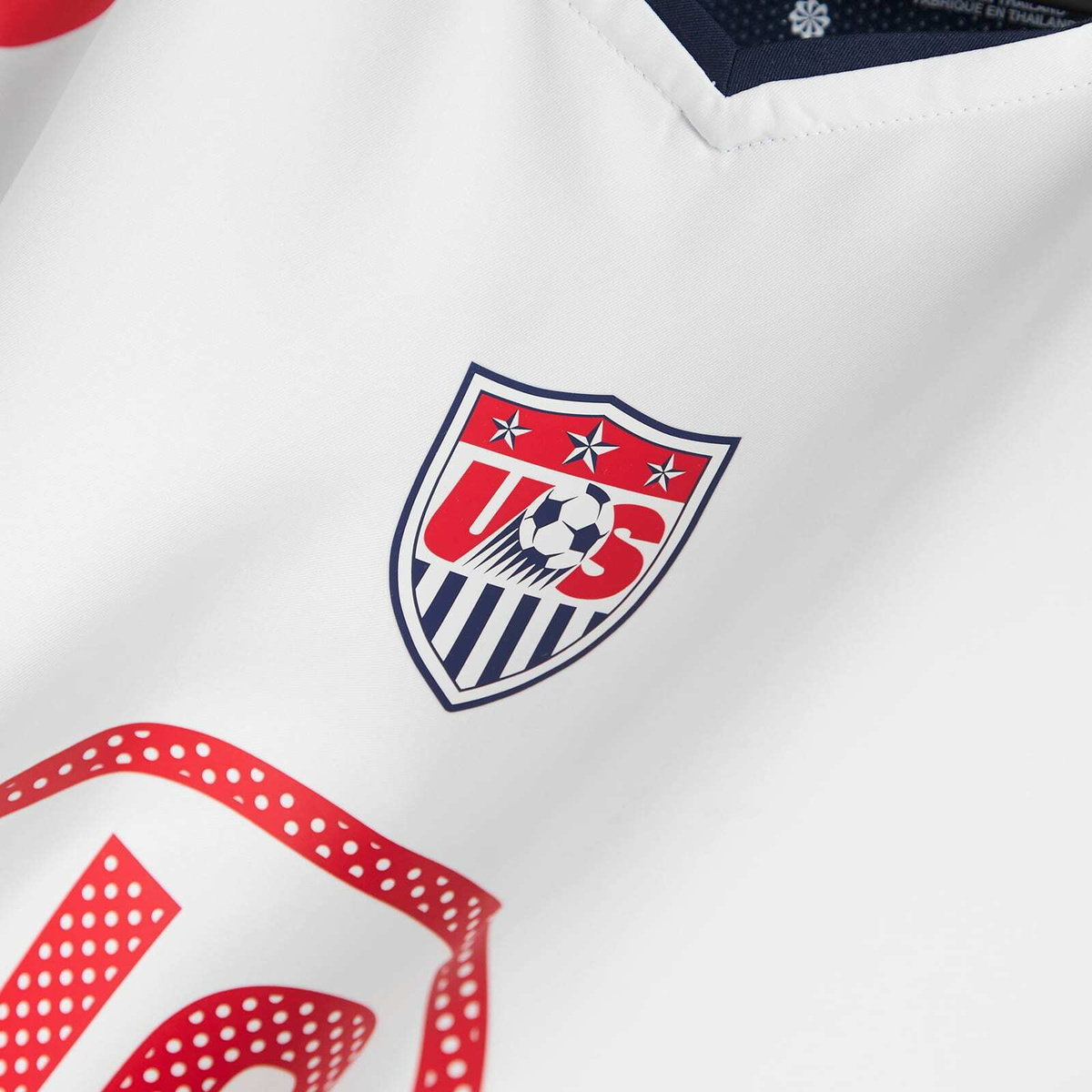 Nike USA Reissue N&N Short Sleeve Jersey in White/Navy/Red