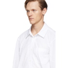 Sies Marjan White Crinkled Sander Shirt