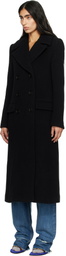 Chloé Black Long Double-Breasted Coat