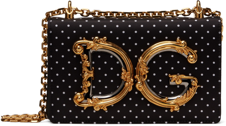 Photo: Dolce&Gabbana Black Medium 'DG' Bag