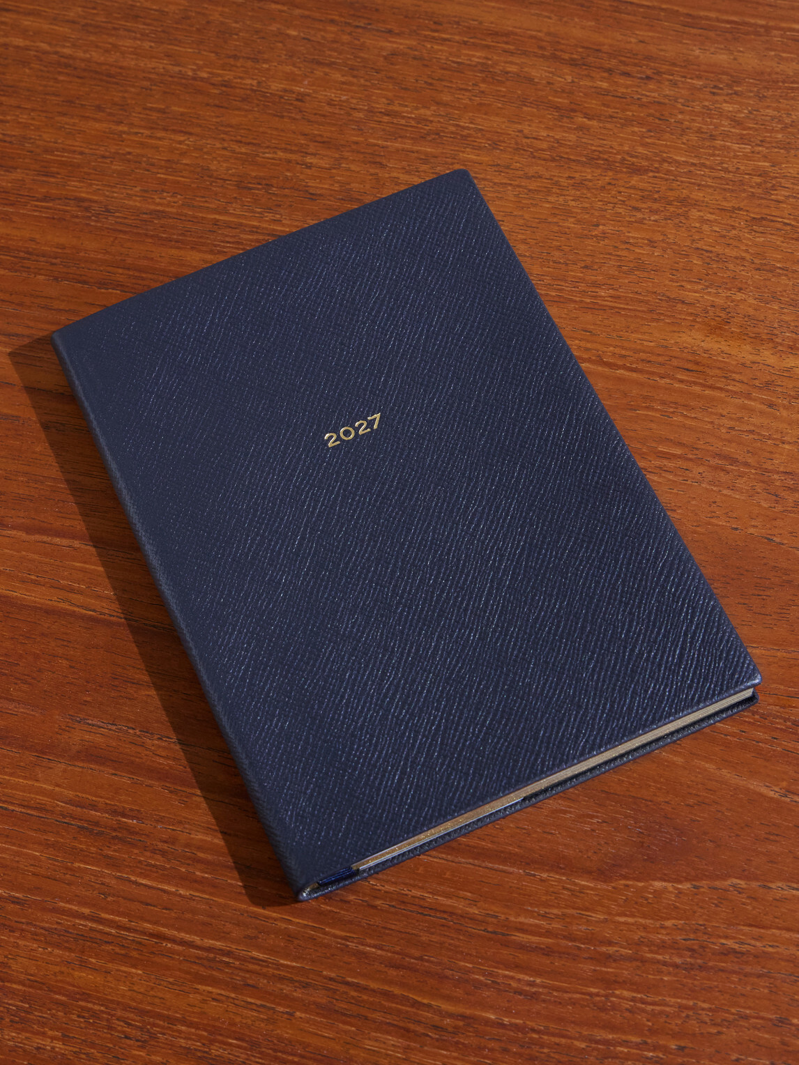 Smythson - 2027 Soho Panama Cross-Grain Leather Diary