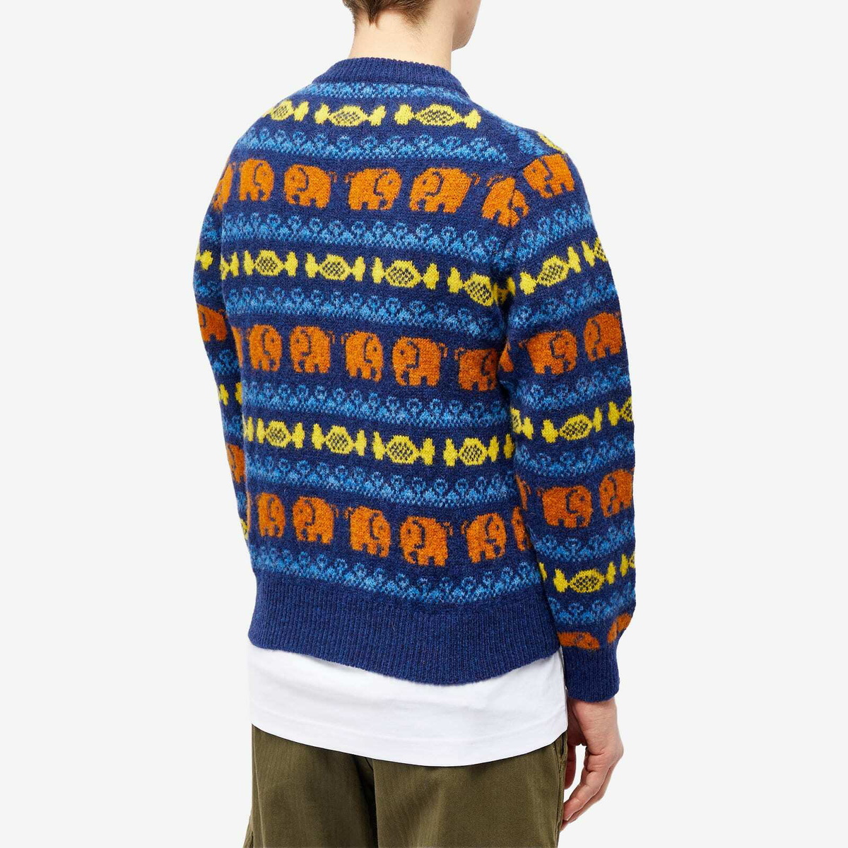 Howlin by Morrison Men's Howlin' Party In The Front Whale Knit in Magic ...