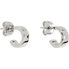 MM6 Maison Margiela Numeric Minimal Signature Hoop Earrings