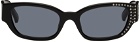 Magda Butrym Black Linda Farrow Edition 'I Need A Holiday' Sunglasses