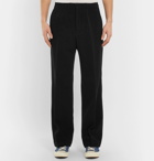 Our Legacy - Black Borrowed Wide-Leg Wool-Blend Trousers - Men - Black