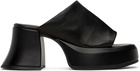 Miista Black Jimena Heeled Sandals