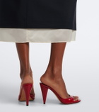 JUDE Hew patent leather mules