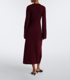 Jardin des Orangers Embellished wool and cashmere sweater dress