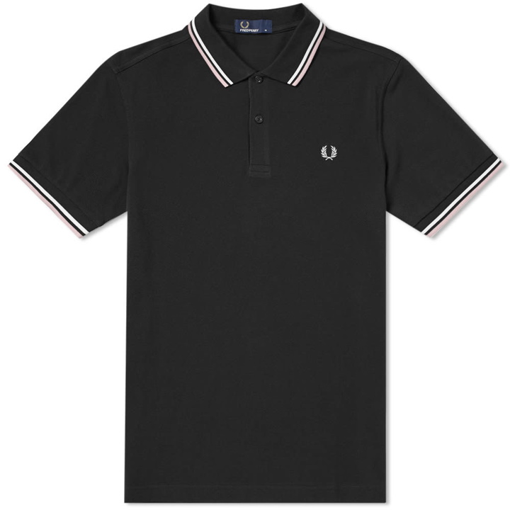 Photo: Fred Perry Slim Fit Twin Tipped Polo