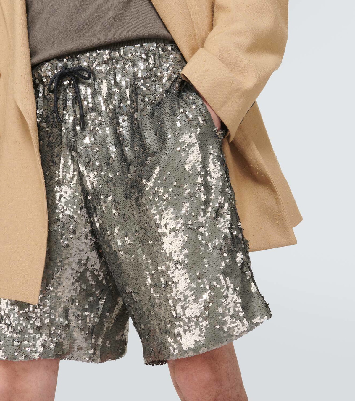 Dries Van Noten Sequined shorts