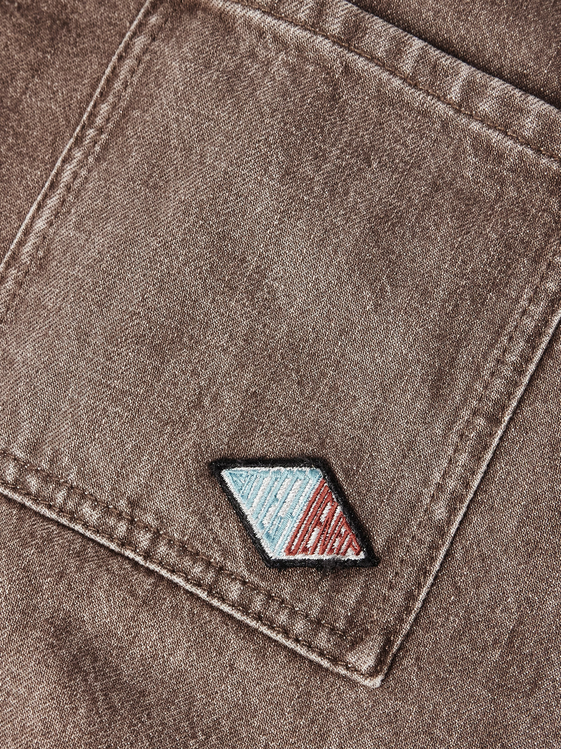 Bottega Veneta - Logo-Appliquéd Suede-Trimmed Denim Jacket - Brown