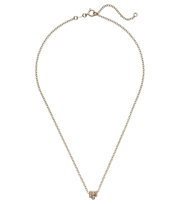 Photo: Spinelli Kilcollin Vesta 18kt gold chain necklace with diamonds