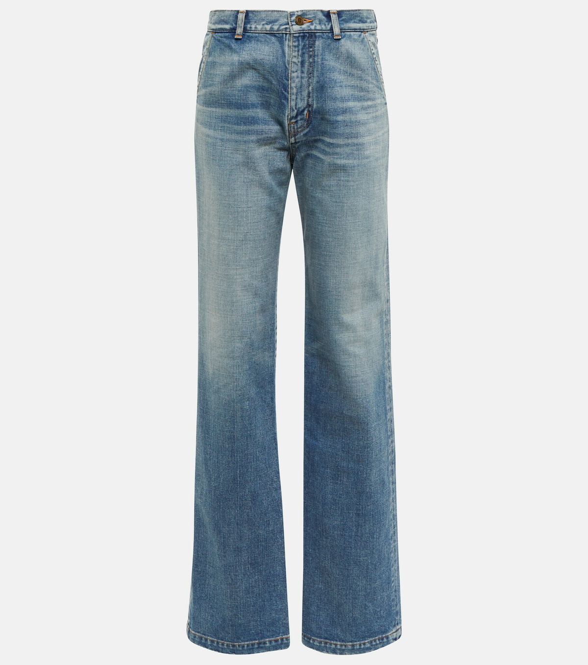 Saint Laurent - Serge 70s high-rise straight jeans Saint Laurent