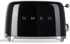 SMEG Black Retro-Style 2 Slice Toaster