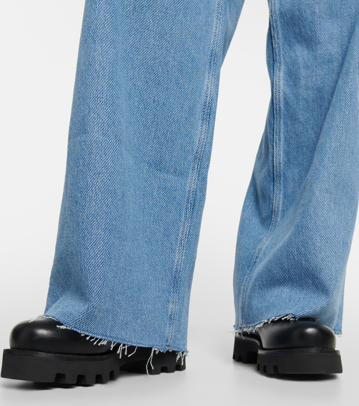 Ganni Re-Cut wide-leg jeans GANNI