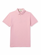 Etro - Logo-Embroidered Cotton-Piqué Polo Shirt - Pink