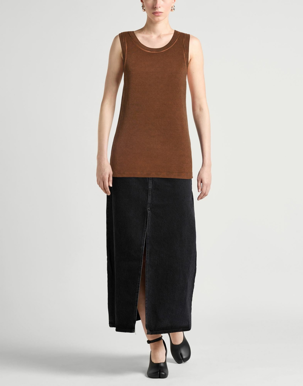 Uma Wang Womens Top in Brown