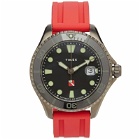 Timex Deep Water Tiburón 200m Automatic Watch in Red