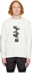 Satisfy SSENSE Exclusive White DermaPeace Long Sleeve T-Shirt