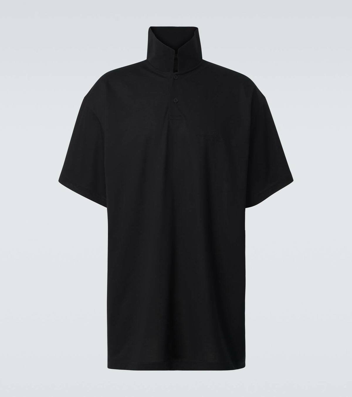 Balenciaga BB Garderobe cotton piqué polo shirt Balenciaga