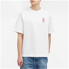 Casablanca Men's Casa Sport Small Logo T-Shirt in White