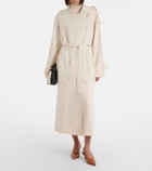 Jardin des Orangers Wool and cashmere trench coat