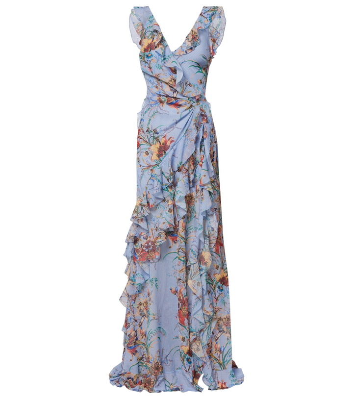 Photo: Etro Printed ruffled maxi dress