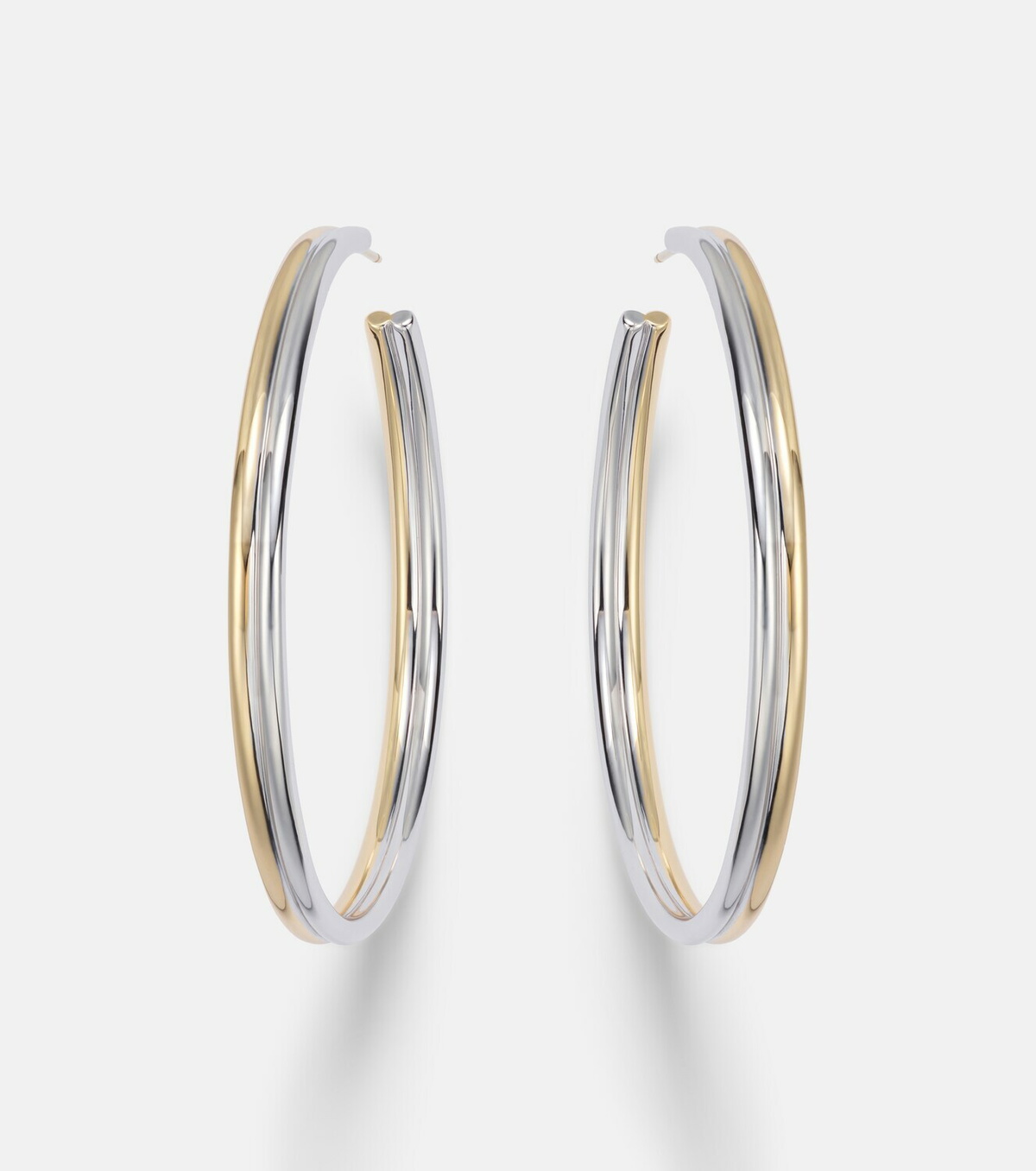 Jennifer Fisher Thread 10kt gold-plated hoop earrings