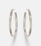 Jennifer Fisher Thread 10kt gold-plated hoop earrings