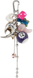Marland Backus SSENSE Exclusive Silver 12 Keychain