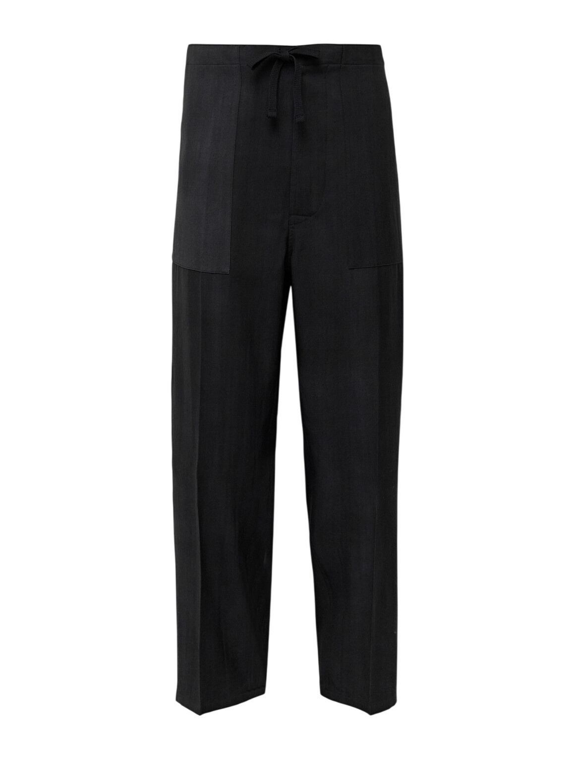 Kaptain Sunshine - Wide-Leg Cropped Pleated Wool-Twill Suit