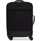 Paul Smith Black Canvas Multistripe Suitcase