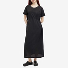 Snow Peak Women's Breathable Quick Dry Midi Dress in Black