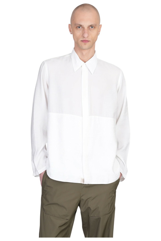 Photo: Ranra Maker Shirt In White Modal